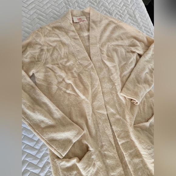 Kilte Collection Cashmere Cozy Cream Cardigan - Picture 3 of 7